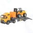 Детский игровой набор POLESIE Volvo + автокар + конструктор 