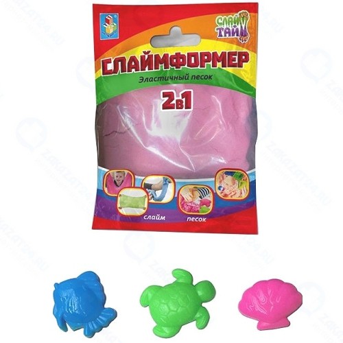 Слаймформер 1TOY 150 г, розовый (Т16542Р)