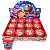 Детский игровой набор МАША И МЕДВЕДЬ Т16585 Слайм-мяшка Маша и Медведь с сюрпризом