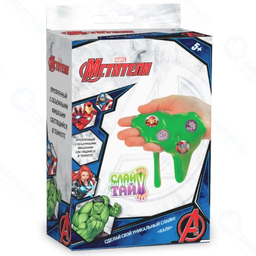 Набор для изготовления слайма Marvel Халк (Т16604)