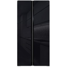 Холодильник Ginzzu NFK-462 Black Glass