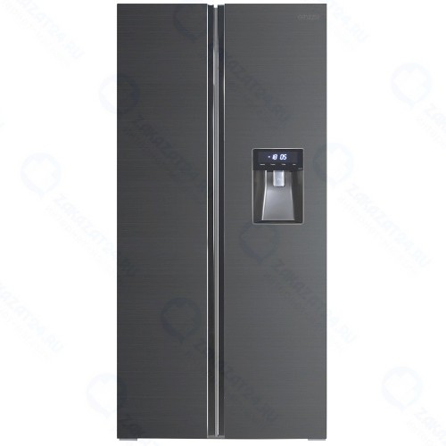 Холодильник Ginzzu NFK-467 Dark Gray