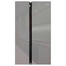 Холодильник Ginzzu NFK-520 Silver Glass