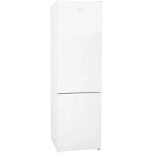 Холодильник Hiberg RFC-400DX NFGW White Glass