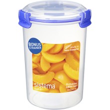 Контейнер Sistema Klip It Round, 1 л Blue (1380) Контейнер Sistema Klip It Round, 1 л Blue (1380)