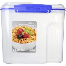 Контейнер для сыпучих продуктов Sistema Klip It, 2,8 л Blue (1430) Контейнер для сыпучих продуктов Sistema Klip It, 2,8 л Blue (1430)