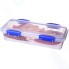 Контейнер для продуктов Sistema Klip It Deli Storer 1.2 л, Blue (1480)