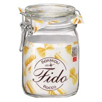 Банка для хранения и консервации BORMIOLI-ROCCO 1,1 л, с бугельной крышкой (149220MRG121990-1)