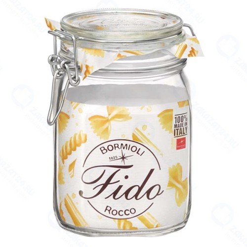 Банка для хранения и консервации BORMIOLI-ROCCO 1,1 л, с бугельной крышкой (149220MRG121990-1)