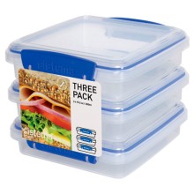 Набор контейнеров для продуктов Sistema Klip It 450 мл (1643) Набор контейнеров для продуктов Sistema Klip It 450 мл (1643)