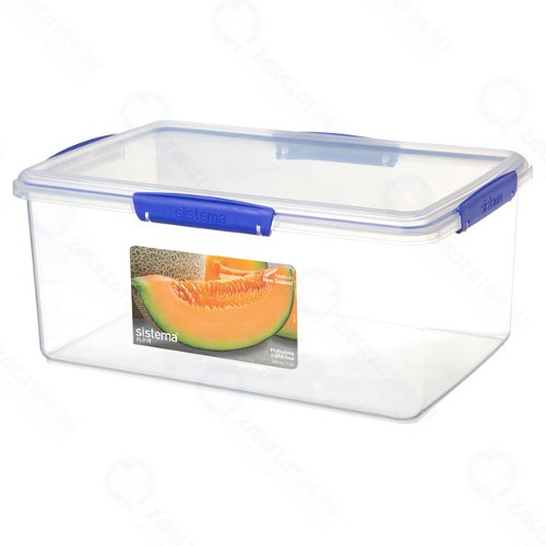 Контейнер для продуктов Sistema Klip It 9,6 л Blue (1880)