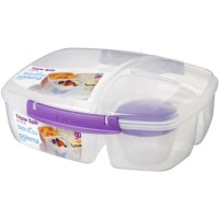 Контейнер трехсекционный Sistema To-Go Triple Split, 2 л Violet (20920)