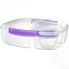 Контейнер трехсекционный Sistema To-Go Triple Split, 2 л Violet (20920)
