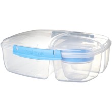 Контейнер трехсекционный Sistema To-Go Triple Split, 2 л Blue (20920)