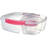 Контейнер трехсекционный Sistema To-Go Triple Split, 2 л Red (20920)