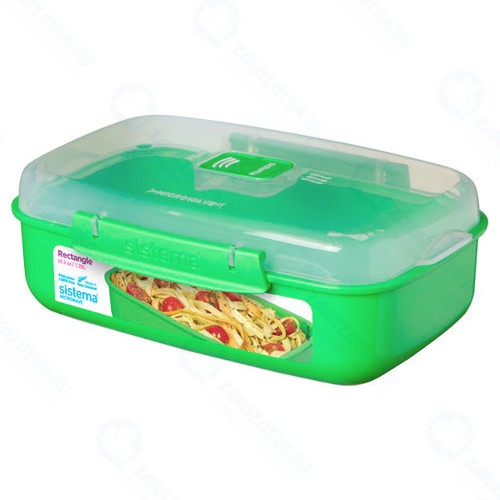 Контейнер для продуктов Sistema Microwave 1,25 л Green (21114)