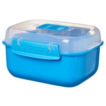Контейнер для продуктов Sistema Microwave 525 мл Blue (21119) Контейнер для продуктов Sistema Microwave 525 мл Blue (21119)