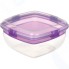 Контейнер для салата и сэндвичей Sistema TO GO, 1,63 л, фиолетовый (21358)