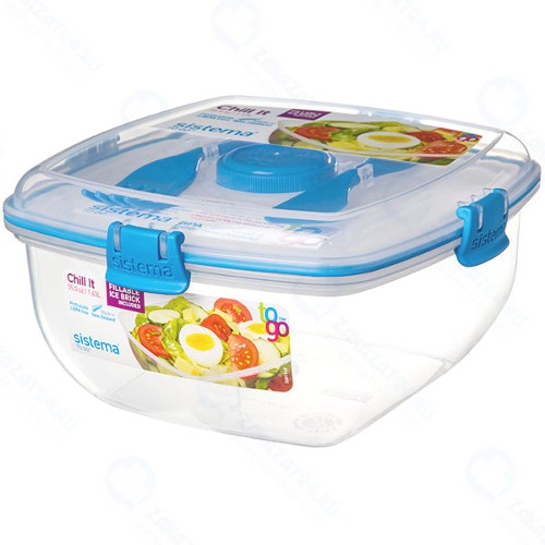 Контейнер для продуктов Sistema To-Go 1,63 л Blue (21377)