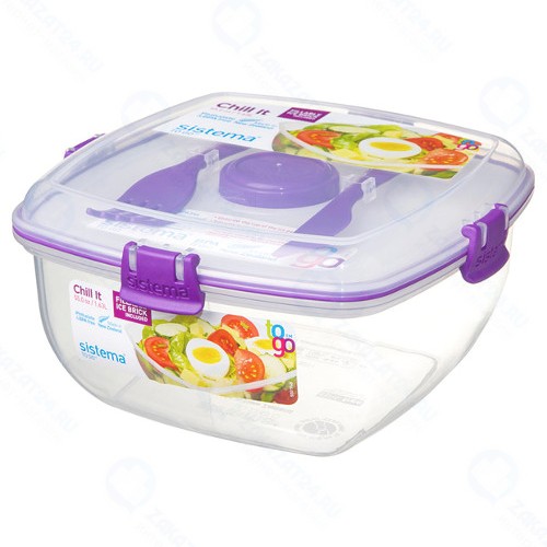 Контейнер для продуктов Sistema To-Go 1,63 л Violet (21377)