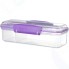 Контейнер с разделителем Sistema To-Go Snack Attack, 410 мл Violet (21479)