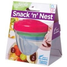 Набор контейнеров Sistema TO-GO, 3 шт, красный (21483) Набор контейнеров Sistema TO-GO, 3 шт, красный (21483)