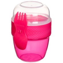 Контейнер для продуктов Sistema To-Go 515 мл Red (21488) Контейнер для продуктов Sistema To-Go 515 мл Red (21488)