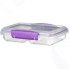 Контейнер Sistema TO-GO, двойной, 350 мл, фиолетовый (21518)