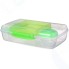 Ланч-бокс с баночкой Sistema Bento TO GO, многосекционный, 1,76 л, зеленый (21671)