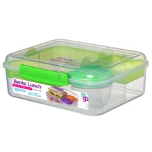 Контейнер для продуктов Sistema To-Go Bento Lunch 1.65 л Green (21690) Контейнер для продуктов Sistema To-Go Bento Lunch 1.65 л Green (21690)
