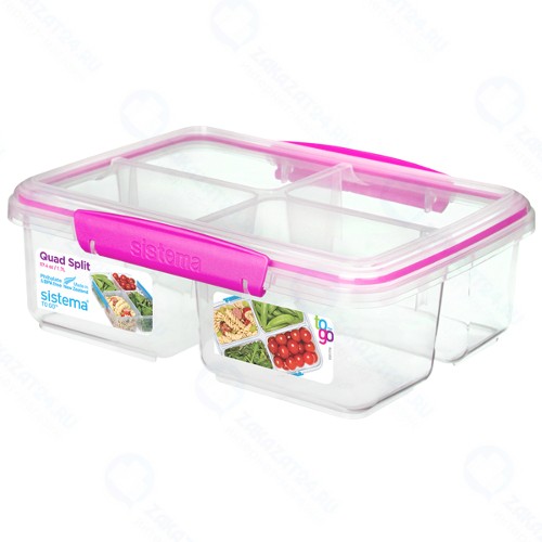 Контейнер для продуктов Sistema To-Go 1,74 л Red (21740)