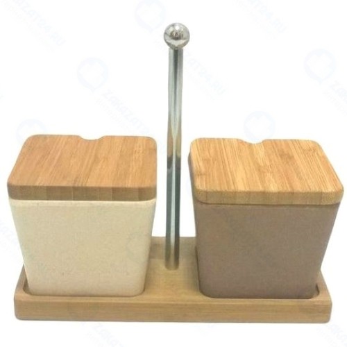 Набор для специй из бамбука Frybest 2 предмета, BM-05-3