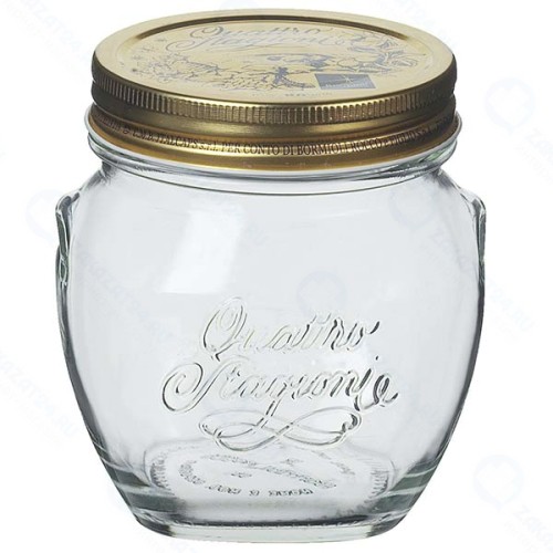 Банка для хранения и консервации BORMIOLI-ROCCO 300 мл, с винтовой крышкой (365610MDE121990-1)