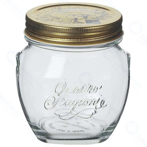 Банка для хранения и консервации BORMIOLI-ROCCO 500 мл, с винтовой крышкой (365630MDE121990-1)