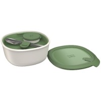 Миска для салата со столовыми приборами BERGHOFF Leo (3950221)