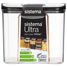 Контейнер для продуктов Sistema Ultra 700 мл Black (51401)