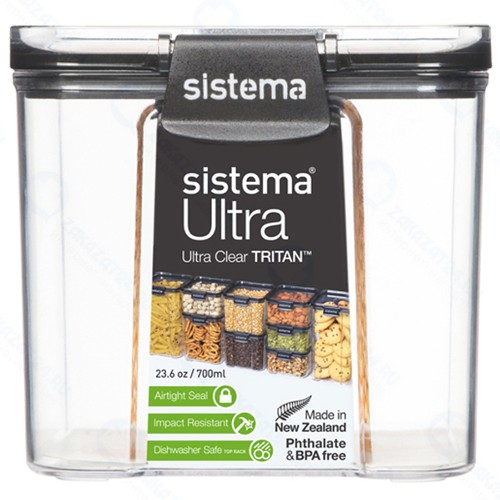 Контейнер Sistema Ultra 700 мл Black (51401)