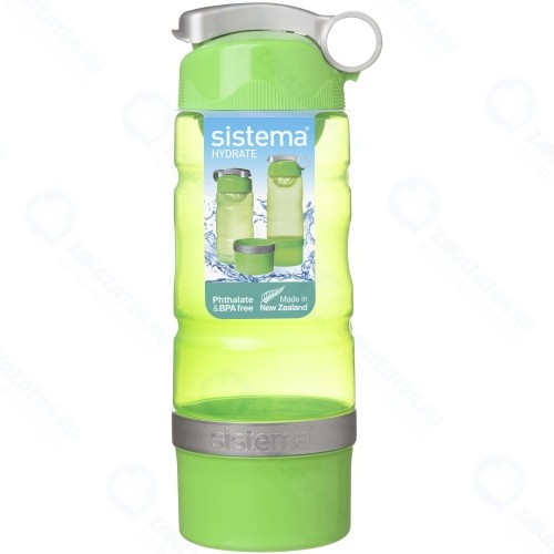 Бутылка для воды Sistema Hydrate Sport Fusion, 615 мл Green (535)
