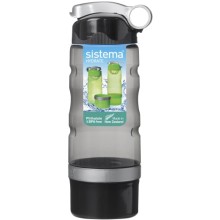 Бутылка для воды Sistema Hydrate Sport Fusion, 615 мл Black (535)