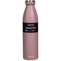 Термобутылка Sistema Hydrate, 0,75 л, розовая (575)