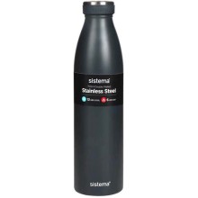 Термобутылка Sistema Hydrate, 0,75 л, темно-синяя (575)
