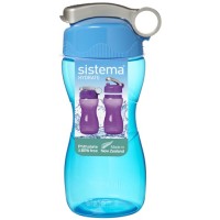Бутылка для воды Sistema Hydrate Hourglass, 475 мл Blue (580)