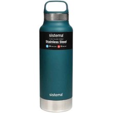 Термобутылка Sistema Hydrate, 1 л, зеленая (585)