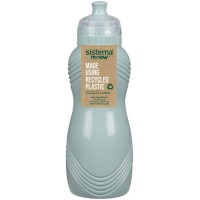 Бутылка для воды Sistema Renew, 600 мл, зеленая (58600)