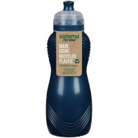Бутылка для воды Sistema Renew, 600 мл, синяя (58600)