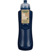 Бутылка для воды Sistema Renew, 800 мл, синяя (58850)