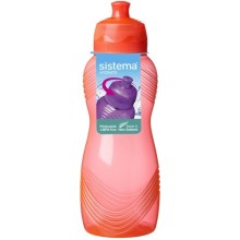 Бутылка для воды Sistema Hydrate Wave Bottle, 600 мл Orange (600) Бутылка для воды Sistema Hydrate Wave Bottle, 600 мл Orange (600)