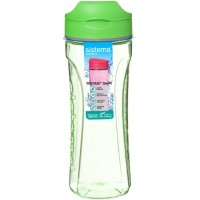 Бутылка для воды Sistema Hydrate Tritan Swift, 600 мл Green (640)