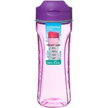 Бутылка для воды Sistema Hydrate Tritan Swift, 600 мл Violet (640) Бутылка для воды Sistema Hydrate Tritan Swift, 600 мл Violet (640)