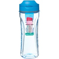 Бутылка для воды Sistema Hydrate Tritan Swift, 600 мл Blue (640)